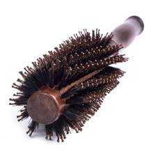 Escova de cabelo redonda de nylon, pente antiestático, secagem a seco ou úmido, ferramentas para salão de beleza e uso doméstico 2024 - compre barato