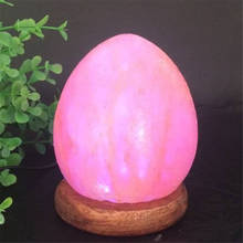 Himalayan Flower Salt Lamp Night Light Crystal Rock Moon Shape 7 Color Change 2024 - buy cheap