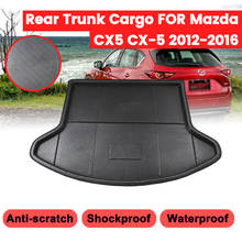 Capa para interior automotivo, para mazda visual 2012 2013 2014 2015 2016,, parte traseira do porta-malas, tapete fosco 2024 - compre barato