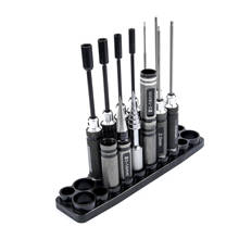 1Pcs RC Model Screw Driver Aluminium alloy Shelf Hex Screwdriver Tool Kit Stand Holder FPV Tool Storage Rack 2024 - buy cheap