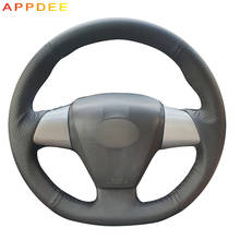 Steering wheel cover for Toyota Corolla 2011 2012 2013 RAV4 2011 2012/Toyota Verso EZ Avensis/Custom made Steering wheel cover 2024 - buy cheap