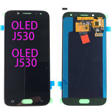 OLED ЖК-экран для Samsung Galaxy J5 Pro (2017) J530 J530F J530Y, дигитайзер сенсорного экрана, ЖК-дисплей для Samsung J5 Pro J530 2024 - купить недорого