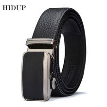 HIDUP New Design Formal Styles Automatic Belt for Men Top Quality 1st Layer Cow Cowhide Leather Ratchet Belts 35mm Width NWJ417 2024 - buy cheap