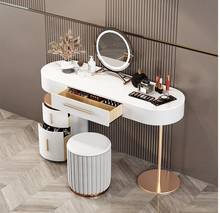 Rock board dressing table storage cabinet integrated dressing table bedroom dressing table 2024 - buy cheap