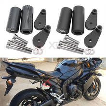 No Cut Motorcycle Accessories Frame Sliders Falling Crash Engine Protector For Yamaha YZF-R1 YZFR1 YZF R1 2007 2008 2024 - buy cheap