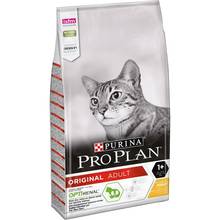Корм для кошек Purina Pro Plan для взрослых кошек от 1 года, с курицей, Пакет, 10 кг 2024 - купить недорого