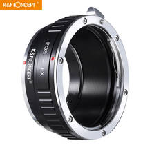K & f concept lente para câmera, anel adaptador para lente de câmera canon eos, para fujifilm x mount para câmera fuji 2024 - compre barato