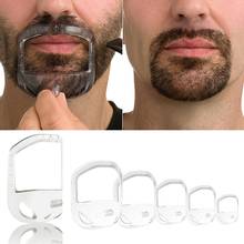 5pcs/set Mens Tool Template Guide Design Mustache Beard Goatee Shaving Shaper Style Shaving Brush Beard Shaving Shaper Kit Tools 2024 - buy cheap