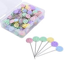 200 Pieces Flat Button Head Pins Boxed for Sewing DIY Projects (Assorted Colors) 2024 - buy cheap