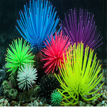 Sucker-Planta de Coral Artificial para acuario, medusas artificiales brillantes, paisaje submarino, accesorios para pecera 2024 - compra barato