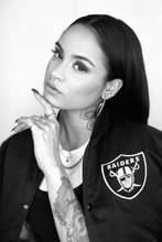 F234 kehlani eua música cantor estrela fashion imagem hd tecido de seda arte de parede adesivo brilhante 2024 - compre barato