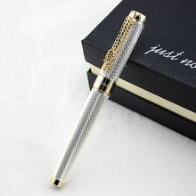 Jinhao 1200 caneta fonte, dourada, de luxo, para escritório, escola 2024 - compre barato