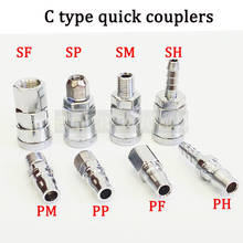 Pneumatic fittings Air Compressor Hose Quick Coupler Plug Socket Connector SP20,PP20,SM20,PM20,SH20,PH20,SF20,PF20. 2024 - buy cheap