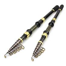 Carbon 1.8M 2.1M 2.4M 2.7M 3.0M Spinning Fishing Rod M Power fast Telescopic Rock Fishing Rod Carp trout rods high quality 2024 - buy cheap