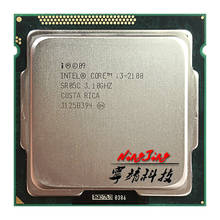 Intel Core i3-2100 i3 2100 3.1 GHz Dual-Core CPU Processor 3M 65W LGA 1155 2024 - buy cheap