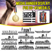 Medal Hanger Display Rack Holder For Sport Medal Creatives Stainless Steel Wire Medals Hanger Running Swimming Gym Gift Decor
