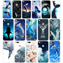 77AA Whale Fish Wave Sea gift Soft Silicone Tpu Cover phone Case for Xiaomi Redmi  Mi A1 A2 8 lite 2024 - buy cheap