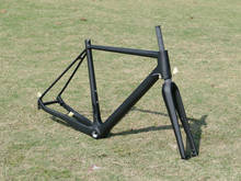 Full Carbon Toray UD Matt CycloCross Racing Disc Brake Cyclocross Bike Bicycle Frame Thru Axle 12 * 142mm  &  Fork 12 * 100m 2024 - buy cheap