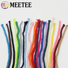 80Meters 7mm 8 shares Round 100% Cotton Cord Decorative Rope Twisted Cotton Rope Braided Drawstring Ropes DIY Home Textile Craft 2024 - buy cheap