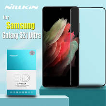 Для Samsung S21 Ultra 5G закаленное стекло Nillkin 3D полное покрытие 9H твердое Защитное стекло для Galaxy S21 Ultra 2024 - купить недорого