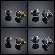 Fashion Star Star round sleeve nail French long sleeve shirt sleeve nail shirt accessories Cufflinks 2024 - buy cheap