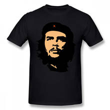 100% algodão básico t camisa dos homens da cópia do t-shirts do diplomata t dos homens che guevara 2024 - compre barato