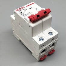 Miniinterruptor de circuito en miniatura para el hogar, AC220V-400V de aire, 2P, 6A, 10A, 16A, 2P, 20A, 25A, 32A, 40A, 50A, 125A, DZ47-63 2024 - compra barato