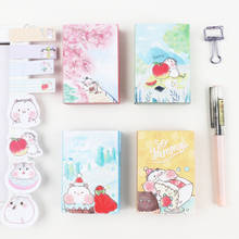 1pack/lot Peach Hamster Memo Pad Sticky Notes Office School Supplies To Do List Supplies Stationery 2024 - buy cheap