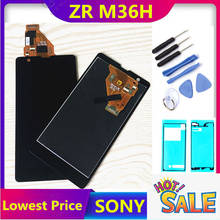 100% Tested For SONY Xperia ZR Display with Touch Screen Digitizer Assembly Display For SONY Xperia ZR LCD M36h C5502 C5503 2024 - buy cheap