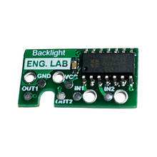 Backlight bivert backlit módulo chip tela de destaque digital retrofit parte placa para o jogo menino bolso gb gbp 2024 - compre barato