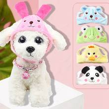 Cartoon Pet Dog Hat Cap Fashion Rabbit Ears Hat for Dogs Casual Fleece Cap for Dog Hat Chihuahua Yorkshire Teddy Hats Petshop 2024 - buy cheap