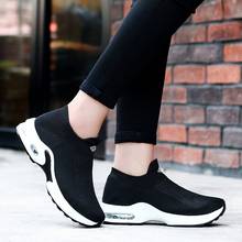 New Lightweight Running Shoes Women Air Cushion Sock Sneakers High Top Breathable Comfortable Sports Shoes Outdoors 6 Colors 42 2024 - buy cheap
