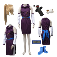 Anime cosplay Yamanaka Ino Cosplay Costume Purple skirt comic cosplay Halloween 2024 - buy cheap