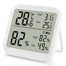 Digital Thermometer Hygrometer Temperature Humidity Meter Monitor Max Min Record for Indoor Home Greenhouse 2024 - buy cheap