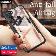 Skinlee Case For Realme 5i Official Original Case Shockproof Clear With Soft Frame For Realme 5S Cover Anti-fall Airbag Case 2024 - buy cheap