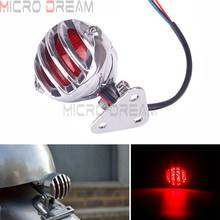 Vintage Motorcycle 12v LED Tail Brake Light Retro Bates Rear Lamp for Harley Cafe Racer Bobber Custom Scrambler Grill Taillight 2024 - buy cheap