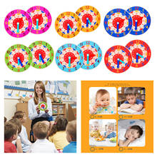 Wooden Clock Toy Teaching Aids Kindergarten for Boy Girl Preschool Educational Accessories 2024 - buy cheap