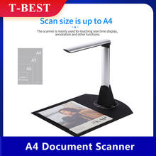 Aibecy BK34 & F60A Document Camera Scanner 5MP HD A4 Size LED Light Software for Online Distance Learning Education 2024 - buy cheap