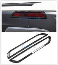 Carbon Fiber Color Rear Fog Lamp Cover Strip Foglight Trims Sticker Car Styling For Ford Explorer U625 2020 2021 Accessories 2024 - buy cheap