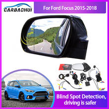 Sistema de Detección de punto ciego para espejo retrovisor de Ford Focus, Monitor BSM BSD, asistencia de cambio de carril, advertencia de Radar de estacionamiento, 2015-2018 2024 - compra barato