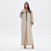 Vestido musulmán Ramadán Eid Mubarak para mujer, ropa con capucha Abaya Dubái, Turquía, Islam, largo, caftán marroquí 2024 - compra barato