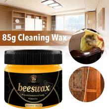 85g Wood Seasoning Beewax Solution Furniture Beeswax Home Cleaning Cleans Wood Furniture Wood Cabinets Polishes Natural Shine 2024 - купить недорого