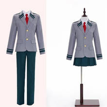 Uniforme escolar de AsuiTsuyu Yaoyorozu Momo, disfraz de My Hero OCHACO URARAKA Midoriya Izuku, regalo para Cosplay, 2021 2024 - compra barato