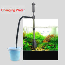 Battery Powered Aquarium Gravel Cleaner Fish Tank Siphon Water Change Cleaning Filter Water Changer Pump Sand Hose Tube 2024 - buy cheap