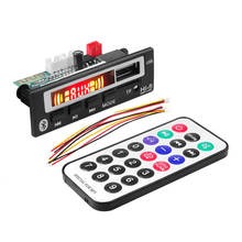 Placa decodificadora de Radio MP3 TF, módulo de Audio para coche, altavoz de música remoto, fuente de alimentación USB, reproductor Mp3 para coche, 5V, 12V 2024 - compra barato