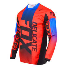 Delicate Fox 2021 180 Oktiv Jersey Motocross Racing Dirtbike Cycling ATV MTB DH Off Road Red 2024 - buy cheap