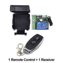 Scimagic dc 12v 1ch rf 433mhz sem fio interruptor de controle remoto receptor + kit transmissor