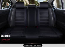 Fundas de cuero de lujo para asiento de coche, para peugeot 107, 206, 301, 307, 308, sw 405, 508, 3008, 4007, 2008, 408, 308 2024 - compra barato