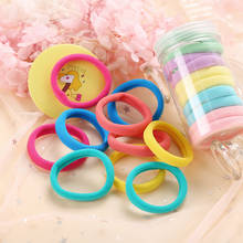 Children Cute Candy Cartoon Solid Rubber Bands Girls Big Disposable Lovely Elastic Hair Bands Kids Sweet Hair Accessories 2024 - buy cheap