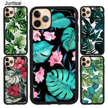 Monstera Flower Tropical Green Leaves Case For iPhone 11 Pro Max For iPhone 13 12 Pro Max mini SE 2020 X XR XS 7 8 Plus Cover 2024 - buy cheap